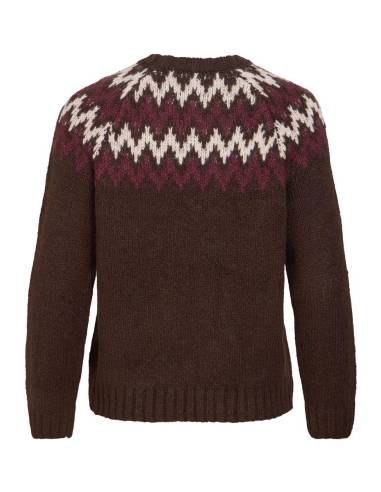 VITONI O-NECK JACQUARD