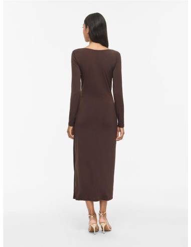 VIJUSTINE BOATNECK MIDI DRESS