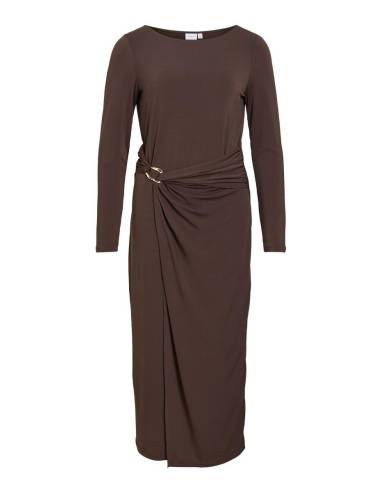 VIJUSTINE BOATNECK MIDI DRESS