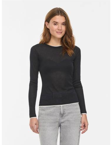 VIELIANNE O-NECK L/S TOP
