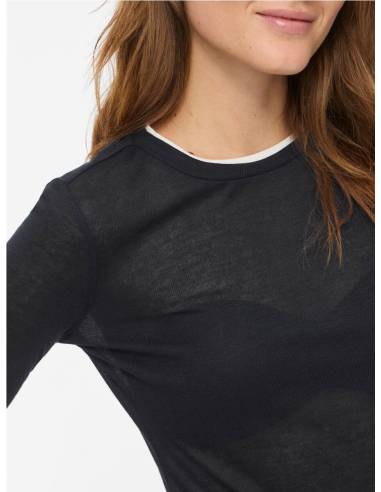 VIELIANNE O-NECK L/S TOP
