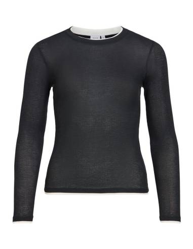 VIELIANNE O-NECK L/S TOP